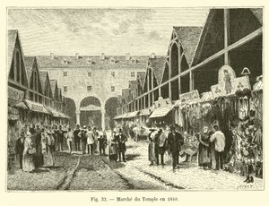 1840 yılında Tapınağın Mart by French School