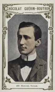 Marconi, Savant (renkli fotoğraf) by French School