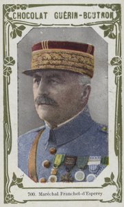 Marechal Franchet-dEsperey (renkli fotoğraf) by French School