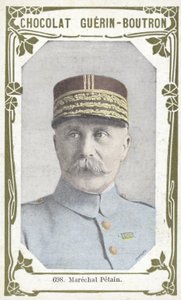 Marechal Petain (renkli fotoğraf) by French School