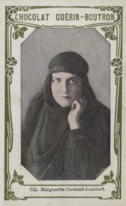 Marguerite Coutant-Lambert (renkli fotoğraf) by French School
