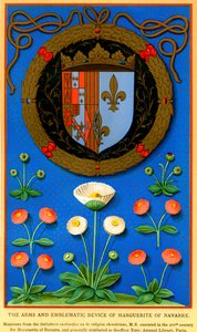 Marguerite de Navarre'nin sembolik cihazı by French School