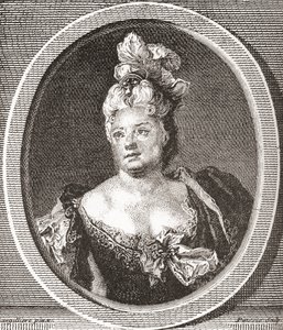 Marianne Duclos de Chateauneuf, 1664 - 1747. Fransız aktris. Les Heures Libres