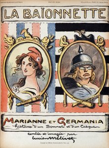 Marianne ve Germania, bir şapka ve bir miğfer hikayesi - 18/04/1918