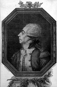 Marie Joseph Paul Yves Roch Gilbert du Motier, Marquis de Lafayette (1757-1834) gravür) by French School