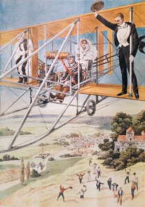 Uçakta evlilik, Le Petit Journal 1911