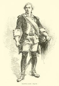 Mareşal Saksonya by French School