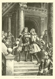 Mareşal Villars ve Prens Eugene by French School