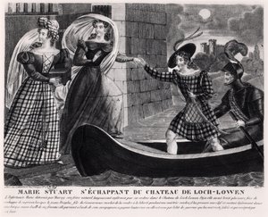 Mary Stuart (1542-87) Loch Leven Kalesi