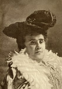 Matilde Serao (1856-1927) (taş) by French School