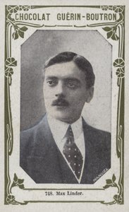 Max Linder (renkli fotoğraf) by French School
