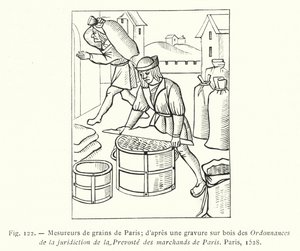 Paris Tahıl Ölçerler; Ordannances de la Jurisdiction de la Prevoste des Marchands de Paris, Paris
