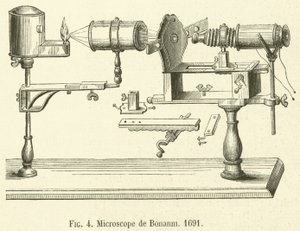 Bonanni mikroskobu by French School