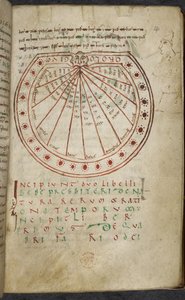 Bilgisayar ve astronomi üzerine çeşitli çalışmalar, Royal MS 13 A XI by French School
