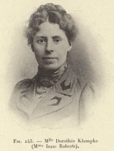 Mlle Dorothee Klumpke (Bayan Isaac Roberts) (gravür) by French School