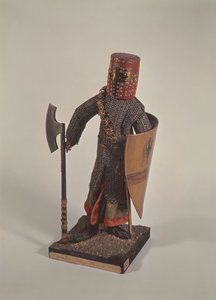 Philippe-Auguste (1165-1223) zamanında bir şövalye modeli by French School