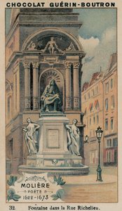 Moliere, Poete, 1622-1673, Richelieu Sokağı