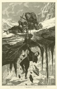 Mon Ascencion A La Dent Blanche (gravür) by French School