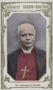 Monsenyör Charost (renkli fotoğraf) by French School