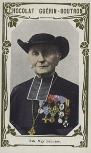Monsenyör Lanusse (renkli fotoğraf) by French School