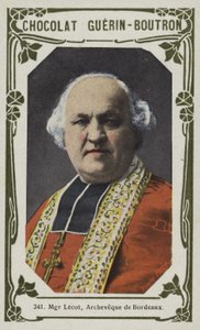 Monsenyör Lecot, Archeveque de Bordeaux (renkli fotoğraf) by French School