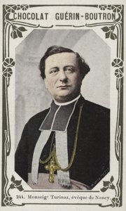 Monsenyör Turinaz, Nancy Piskoposu (renkli fotoğraf) by French School