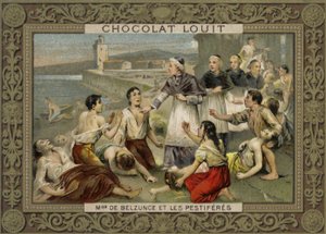 Monsenyör de Belsunce, Marsilya Piskoposu ve veba kurbanları, 1720 by French School