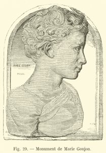 Marie Goujon anıtı by French School