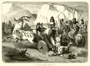 Mort de Antiochus Epiphanes (gravür) by French School