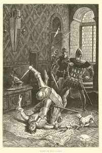 Mort de Don Pedre (gravür) by French School