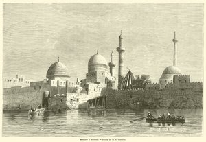Mosquee a Mossoul (gravür) by French School
