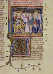Bayan 13. fol 232 IX. Louis