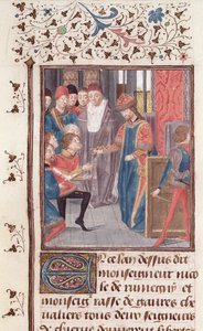 Ms 149 t.3 fol.95v Histoire des Nobles Princes de Hainaut