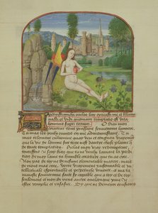 Ms 165 fol.31r The Soul Oturan Bir Dere Kenarında, lInstruction dun Jeune Prince, Rene dAnjou, c.1465-68 by French School