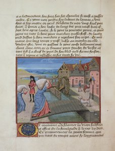 Ms 165 fol.48v A Watermill, lInstruction dun Jeune Prince, Rene dAnjou, c.1465-68 by French School