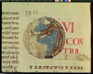 Ms 170 fol.75v Papa Gregory the Great tarafından yazılan Moralia in Job