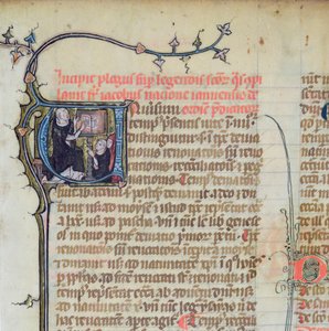 Ms 1721 Fol.1 Dominik keşişi, Jacques de Voragine tarafından yazılan Legenda Sanctorum Aurea