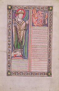 Ms 186 Fol.2v Paris Piskoposu Pierre Lombard, Dört Cümle Kitabından (Cümleler Kitabı), c.1160 by French School