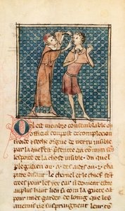 Ms 2030 fol.17 Oftalmoloji, La Chirurgie de Maitre Henri de Mondeville