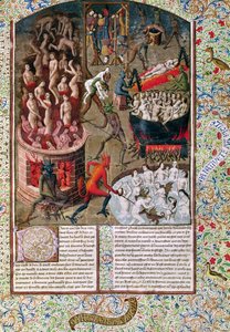 Ms 246 f.383r Cehennem, De Civitate Dei