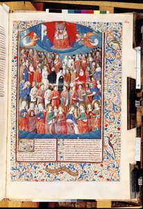 Ms 246 f.406r Paradise, De Civitate Dei
