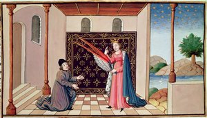 Ms 3045 fol.68v Lady Felsefe, Boethius