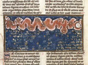 Ms 320 Fol.192r Gezegenler, Thomas van Cantimpre (1201-72) tarafından 