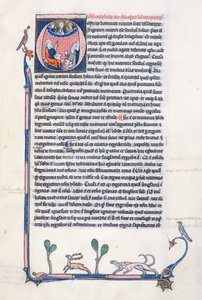 Ms 3458, baş harfini, eski Yunan filozofu Aristoteles