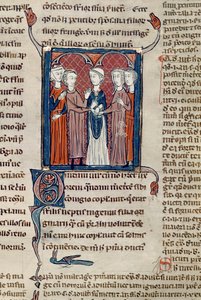 Ms 372 fol.168 Bir Evlilik Sahnesi, Decrets de Gratien
