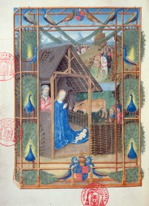 Ms 473 Tavus kuşlu Doğuş, Heures de Charles de France