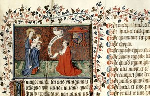Ms 954 Pierre dAilly (1350-1420) Cambrai Piskoposu, Bakire