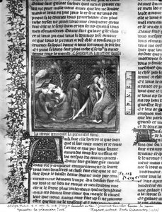 Ms Fr 118 fol.219v Lancelot, Livre de Messire