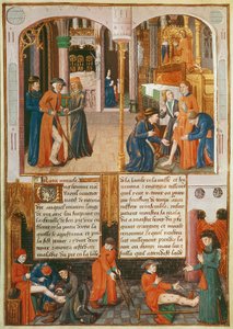 Bayan Fr 2829 fol. 89 Mucizeler St. Louis Mezarı