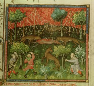 Bayan Fr 616 fol.111 Livre de la Chasse